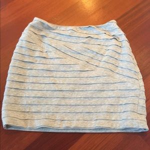 Like New Ronny Kobo Gray Mini Skirt Intermix $275